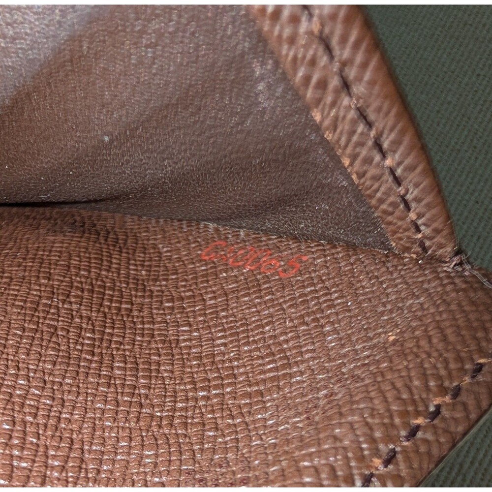 LOUIS VUITTON Wallet Compact Zip Damier Ebene Brown CA0065 - Picture 8 of 8